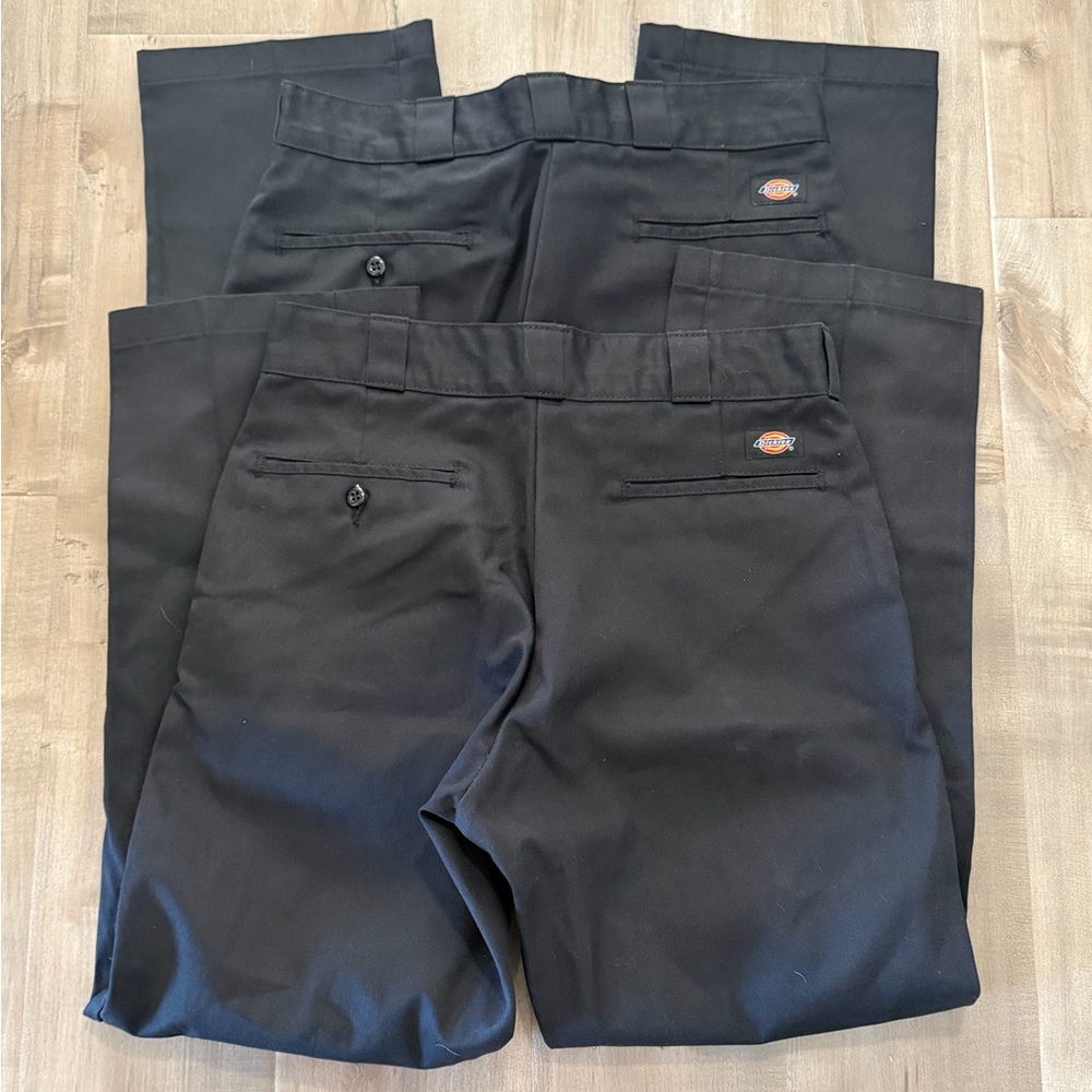 Men’s Black Dickies 874 Original Fit Bundle Sz W 34 x L 30